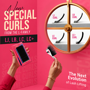 Extensiones de Pestañas CharmLash Volume Special Curl LJ LB LC LC Plus 0.03 0.05 0.07, Bandejas de Pestañas para Volumen Ruso y Mega Volumen, Venta al por Mayor - Product Image 4