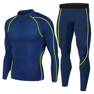 Best Quality Men's <b>Spring</b> <b>Compression</b> Legging Sets Gym Fitness Running Jogging Eco-Friendly Breathable Quick Dry Waterproof 100% - Product Image 3