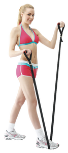 Tube de résistance ALLWINWIN RST20 - Bande plate réglable pour exercices, entraînement, étirements et fitness - Product Image 6