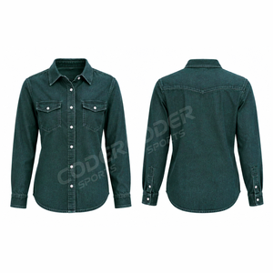 De reuniones de oficina a fiestas de fin de semana, estas prendas multiusos son esenciales para cada chica moderna y mujer. Top ventas en prendas de mezclilla. - Product Image 6