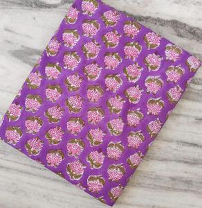 Tissu en coton indien fait main en gros, tissu imprimé à la main Sanganeri de Jaipur, matière première pour la confection de vêtements - Product Image 2