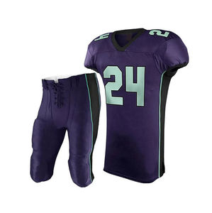 Uniforme de Fútbol Americano Personalizado 100% Poliéster Transpirable, Servicio OEM con Precio Razonable - Product Image 4