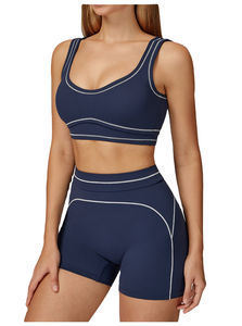 Ensemble de yoga personnalisé pour femme 2026 – Tenue de sport 2 pièces de haute qualité : soutien-gorge de sport et leggings pour la gym et le fitness - Product Image 2