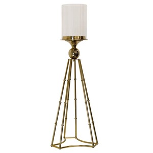 Grand chandelier en laiton avec support cylindrique pour la décoration de la maison, design durable - Product Image 3