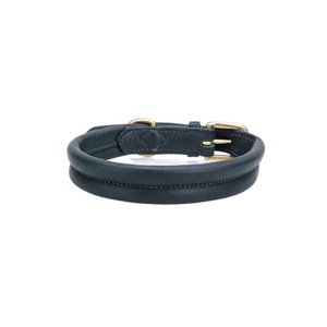 Collier de chien fait main en cuir souple véritable de vente chaude avec un design de forme ronde Meilleur fournisseur Fabricant et grossiste Saman Exportations - Product Image 2