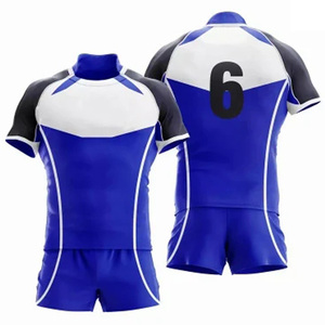 ชุดยูนิฟอร์มรักบี้ฤดูหนาวแบบมืออาชีพสำหรับขายส่ง พิมพ์ลายได้ 100% โพลีเอสเตอร์ เป็นมิตรกับสิ่งแวดล้อม ป้องกันแบคทีเรีย ป้องกันรังสียูวี แห้งเร็ว ระบายอากาศได้ดี - Product Image 6