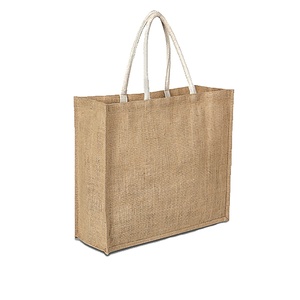 2026 Jute Shopping <b>Bags</b> Cheap Price Natural Recycle <b>Foldable</b> Carry Jute Shopping <b>Bags</b> Manufacturer Exportable From Bangladesh - Product Image 1