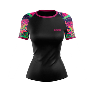Camiseta Deportiva Personalizable para Mujer, Manga Larga, Compresión, MMA, Grappling, Jiu Jitsu, Surf, Transpirable, Secado Rápido - Product Image 5