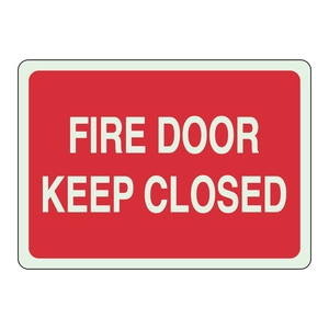 Panneau de signalisation de sécurité haute visibilité « Ne pas bloquer la porte coupe-feu » Brady pour usage intérieur et extérieur - Product Image 2