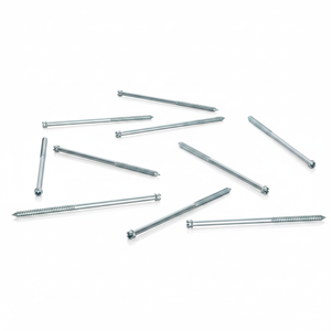 Vis à tête fendue à filetage partiel double extrémité en acier au carbone zingué PDC Modèle 15 Classes 4.8 et 6.8 Métrique/Pouces Certifiée BIS - Product Image 4
