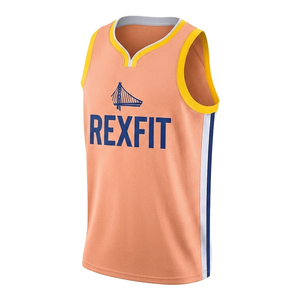 Kit d'entraînement de football personnalisé Rexfit Sports Logo bleu et jaune, uniforme de football 100% polyester unisexe adulte, vêtements personnalisés vierges - Product Image 6