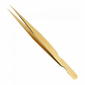 แหนบปลายแหลมสแตนเลสเพื่อความงามแหนบเสริมสวยที่แม่นยำ - Product Image 1