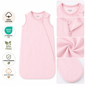 Baby Cotton Sleep Sack Sleeveless Zipper Printed Newborn Infant Sleeping Bag Wearable <b>Blanket</b> Manufacturer - Product Image 1