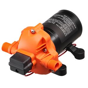 Pompa a Diaframma 12V DC 1.8 GPM a 3 Camere per Acqua Marina con Interruttore Automatico di Pressione Regolabile 40-100 PSI - Product Image 1