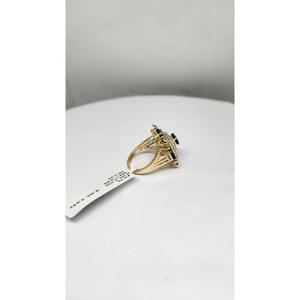 Designer JC 9K Gold Natural Diamond <b>Ring</b> for Her IGI Certified <b>Rhodium</b> Finish Luxury Engagement Fine Jewelry Collection - Product Image 4