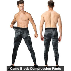 Best Supplier Top Trendy Breathable Lightweight Sports Wear Comfortable Slim Fit <b>Men</b> Professional Compression <b>Base</b> <b>Layer</b> Pant - Product Image 3