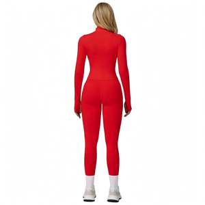 STAR SPEED Ensemble cinq pièces de yoga et de fitness, respirant, imperméable, à séchage rapide, taille haute, amincissant, avec coutures renforcées, pour course en extérieur - Product Image 3