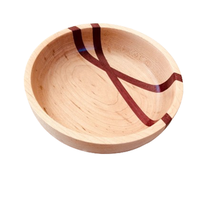 Vajilla, Tazones de Chocolate de Diseño Vintage, Tazón de Madera de Acacia para Servir, Tazón Decorativo de Madera para Mesa de Comedor, para Acampar - Product Image 1