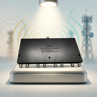 Répartiteur SMA 8 voies haute puissance 2-18 GHz ±0,5 dB Équilibre d'amplitude ±5 °   Équilibreur de phase GHPD8S-2-18G