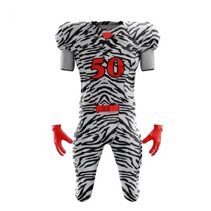 Uniformes de Fútbol Americano de Primera Calidad con Tela Ligera y Transpirable y Logotipos de Equipos, Listos para OEM - Product Image 5