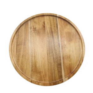 Bandeja de servir de madera de primera calidad, hecha a mano, estilo rústico, para servir comida en el hogar, cocina, restaurante y comedor, en venta. - Product Image 5