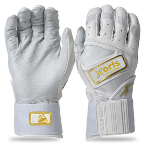 High Quality Long Cuff Genuine Carbetta Leather <b>Baseball</b> Batting Gloves Hot Selling Custom Made Softball Batting Sports Glove - Product Image 4