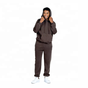 <b>Wholesale</b> Winter Hooded Men's Custom Logo Acid Wash <b>Flare</b> <b>Sweatpants</b> Tracksuit-Hot Selling with cheap quality OEM services - Product Image 1
