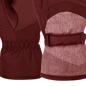 Gants de ski haut de gamme, gants d'hiver imperméables et thermiques à doigts complets pour le ski alpin, le snowboard et les activités de plein air - Product Image 3
