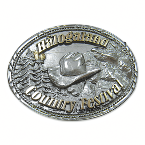 Elegante hebilla de cinturón de metal de recuerdo con logotipo personalizado y diseño sin color Sin MOQ Hebilla de cinturón de aleación de zinc - Product Image 4