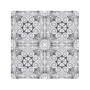 Carrelage décoratif en porcelaine marocaine 300x300 mm, motif géométrique, pour salon, cuisine, salle de bain, murs et sols. - Product Image 3