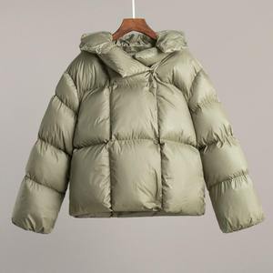 Ropa de Talla Grande para Hombre, Chaqueta Acolchada Gruesa de Color Sólido, Chaqueta Informal de Invierno para Hombre, Abrigos de Plumón para Hombre y Mujer - Product Image 3