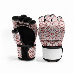 Dernier modèle de gants de combat MMA sans doigts, à paume ouverte, en cuir PU, avec support de poignet, pour grappling, entraînement, boxe et haltérophilie - Product Image 5