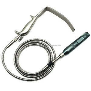 Espéculo Vaginal Breisky en Forma de L, de Acero Inoxidable con Guía de Luz de Fibra Óptica, Instrumento Quirúrgico Manual de Clase I, Certificado CE - Product Image 5