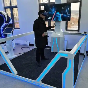 Plateforme de réalité virtuelle 8D à 360 degrés pour la marche dans l'espace, équipement éducatif multijoueur pour salle d'exposition de réalité virtuelle, idéal pour les jeux de combat - Product Image 4