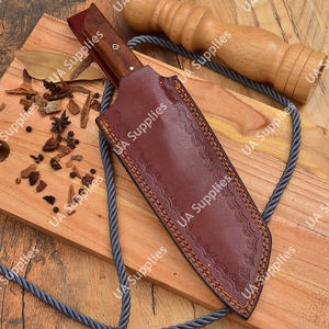 Cuchillo de Cocina Profesional de Acero de Damasco, Hecho a Medida, Mango Ergonómico de Madera, Cuchillos de Cocina Japoneses Personalizables - Product Image 5