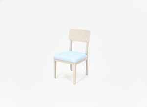 Juego de Comedor Moderno con Mesa Redonda y 4 Sillas, Construcción en Madera de Fresno Maciza y Chapa de MDF, Duradero y Fácil de Limpiar - Product Image 3