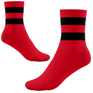 Premium Quality Knitted Compression Crew <b>Socks</b> Breathable <b>Thick</b> Cotton for Daily Life Football Soccer - Product Image 2
