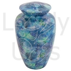 Urna Funeraria de Metal Seashell Whisper para Cenizas Humanas, Opción de Colgante, Urna Conmemorativa para Adultos, Fabricante OEM ODM - Product Image 3
