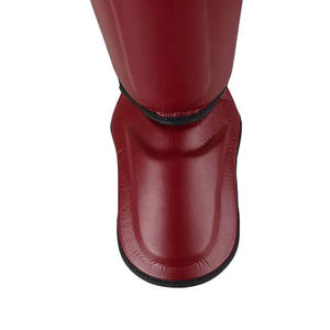 Espinilleras de Boxeo de Cuero para Adultos al por Mayor - Protección Profesional, Diseño Ligero y Ajustable, MOQ Bajo - Product Image 6