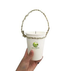 Porte-gobelets rond en jonc de mer écologique, tissé à la main, pour gobelets à thé à bulles et à café, usage domestique et professionnel, fournisseur en gros - Product Image 6