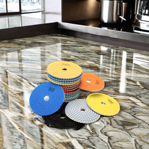 Venta de Hote, herramientas de molienda de 4 pulgadas, uso húmedo en seco, piedra de granito, mármol, diamante, almohadilla de pulido de granito - Product Image 5
