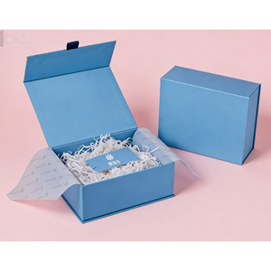 Caja de Regalo Magnética Rígida Profesional con Forro de Esponja, Logotipo Personalizado, Cartón Ecológico para Empaque de Cosméticos y Perfumes - Product Image 4