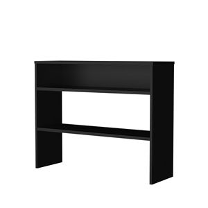 Tavolo consolle Open Storage Black Vail in melamina - Product Image 3