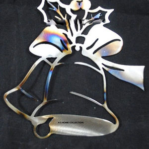 Décoration murale de Noël tendance en métal vierge pour sublimation, écologique, pour objets de décoration intérieure - Product Image 1