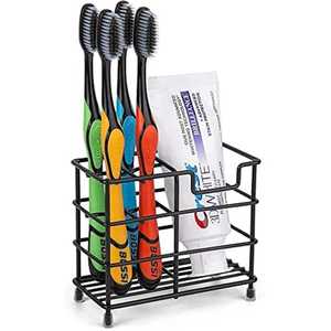 Wooden <b>Toothbrush</b> <b>Holder</b> with Star Cutouts Eco Friendly Bathroom Organizer Bamboo <b>Toothbrush</b> Stand Sustainable Accessories - Product Image 5