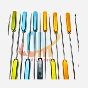 Instrumentos OldMed: Set de Elevadores de Tejido para Hombro de Acero Inoxidable Reutilizable de Alta Calidad para Autoclave, Suministro para Artroscopia y Cuidado de la Salud - Product Image 3