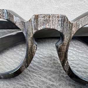 Gafas Sifier Modernas con Montura de Cuerno de Búfalo para Hombre y Mujer, Hechas a Mano, Ecológicas, con Graduación Óptica, para Cualquier Forma de Rostro - Product Image 3