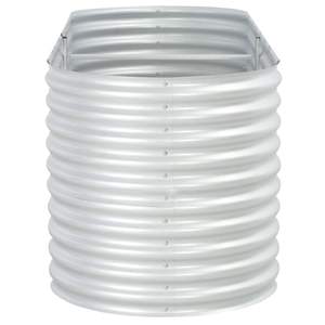 Lit surélevé de jardin en acier galvanisé 94.5 "x 31.5" x 31.9 "couleur argent - Product Image 5