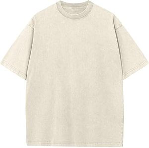 Camiseta de Algodón Estilo Urbano, Corte Holgado, Diseño Relajado, Algodón Grueso de Alta Calidad, Prenda Esencial de Moda Urbana para Hombre - Product Image 1