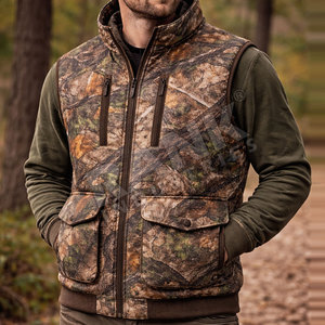 Chaleco de Caza Transpirable de Malla para Exteriores, Chaleco de Caza de Tela Suave, Chaleco de Caza Cómodo y de Ajuste Flexible - Product Image 4